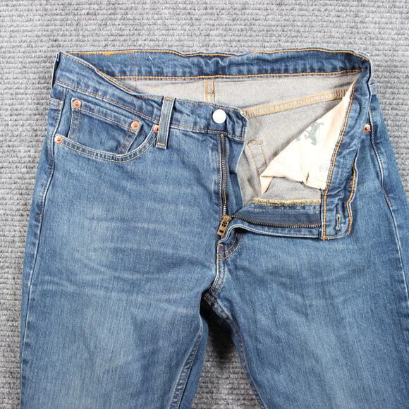 Levi’s Jeans Mens 32x34 Blue 511 Slim Stretch Medium Wash - Picture 4 of 11